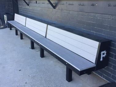 Softball bench, baseball bench,